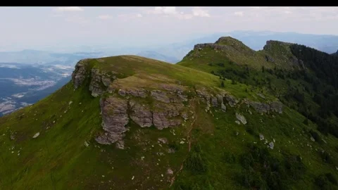 Tri Cuke Aerial Perspective in Stara Planina Stock Footage 314043148