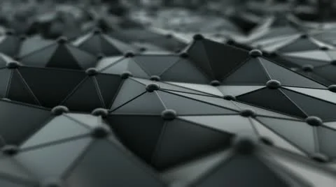 Triagle mountains background Stock Footage 12445316