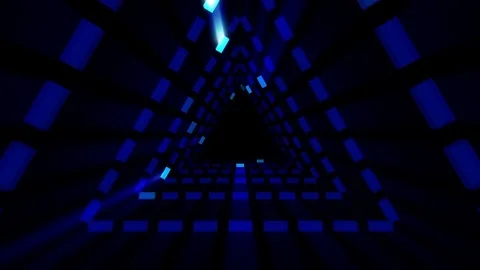 Triagon Looping Animation Stock Footage 73648194
