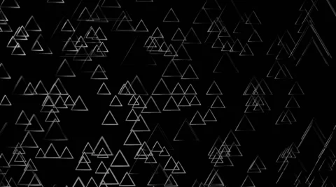 Triagonal disco white Stock Footage 47008965