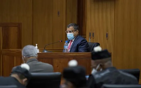 The trial continues in the corruption case of the Brazilian company Odebrecht, S Fotos Stock