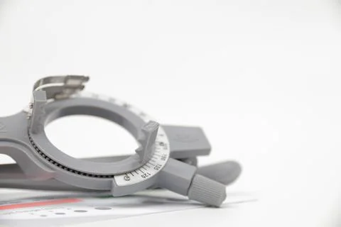 Trial frame eyeglasses 写真素材