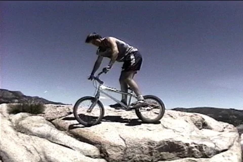 Trials bike6 Stock Footage 94476