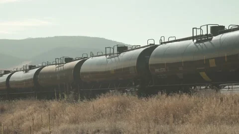 Trian gas 4k Stock Footage 152542585