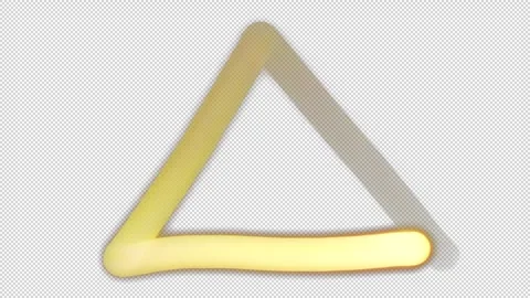 Triangle 2 Lightpainting Stock Footage 280772801
