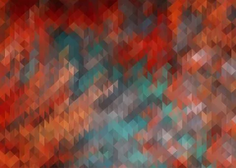 Triangle 2D geometric background Stock Illustration