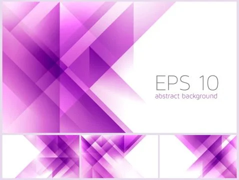 Triangle abstract background Stock Illustration