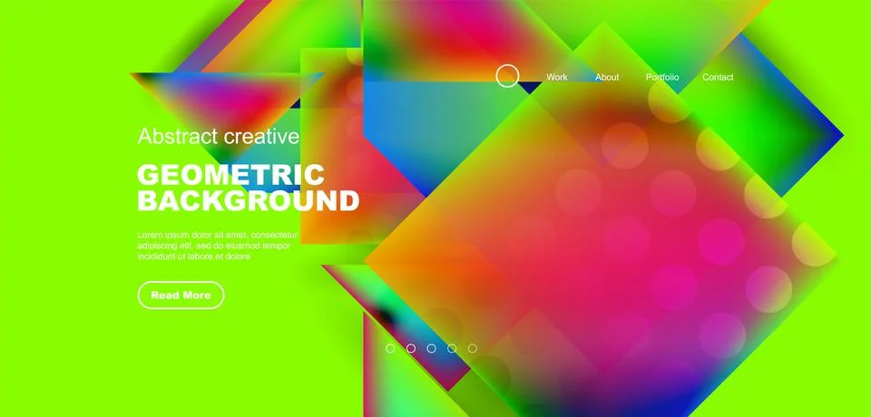 Triangle abstract background. Vector Illustration For Wallpaper, Banner Stock Illustration
