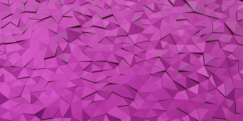 Triangle abstract background. Violet and lilac background, 3d rendering. 스톡 일러스트