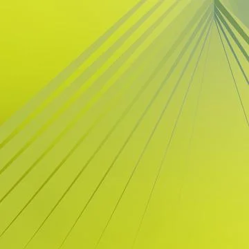 Triangle abstract background. Yellow background, 3d rendering. Stock Illustration