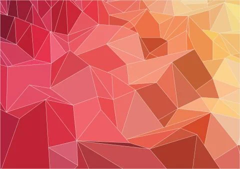 Triangle abstract flat colorful background Stock Illustration