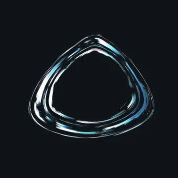 Triangle abstract light Stock Illustration