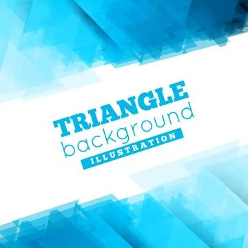 Triangle abstract vector background illustration Triangle astract backgrou... Stock Photos