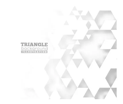 Triangle abstract vector background illustration Triangle astract backgrou... Stock Photos