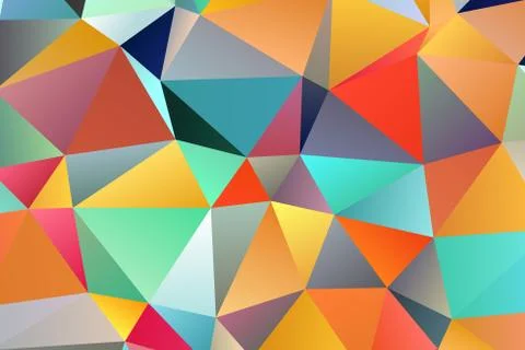 Triangle abstract vector background. Simple pattern. Stock Illustration