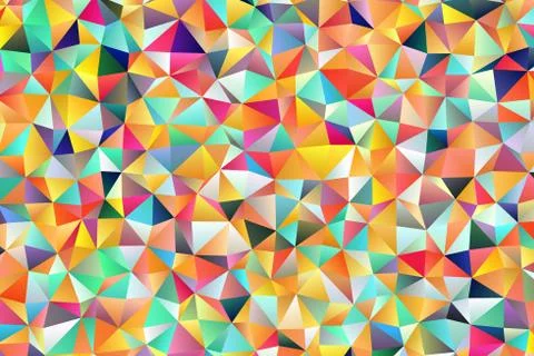 Triangle abstract vector background. Simple pattern. Stock Illustration