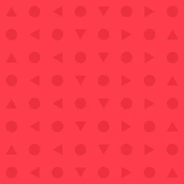 Triangle and circle abstract background, seamless geometric pattern, print re Stock Illustration