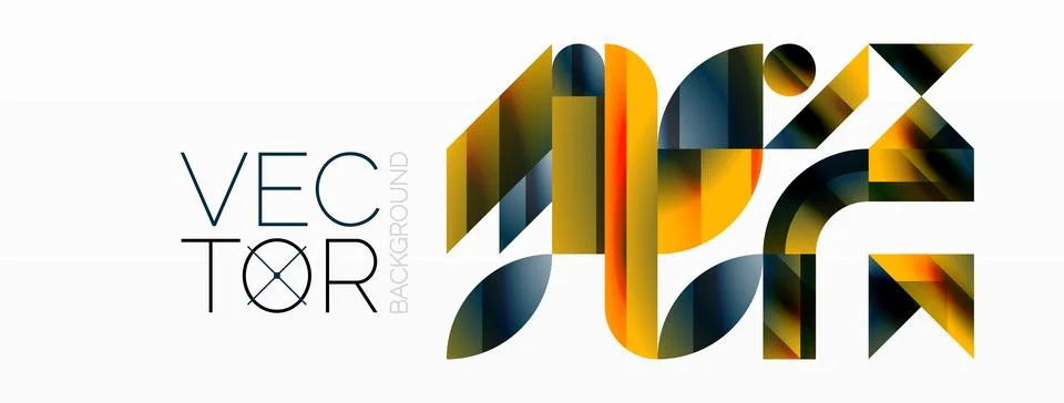 Triangle and circle minimalist composition. Simple elegance meets geometric Illustrazione stock