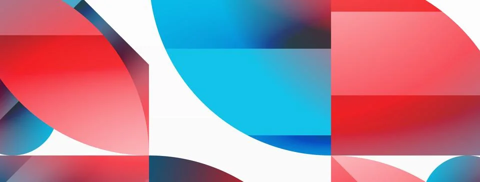 Triangle and circle minimalist composition. Simple elegance meets geometric 库存插图