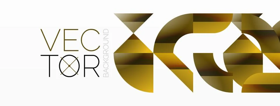 Triangle and circle minimalist composition. Simple elegance meets geometric Illustrazione stock