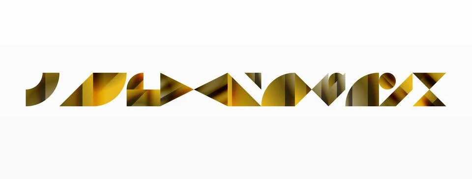 Triangle and circle minimalist composition. Simple elegance meets geometric Stock Illustration