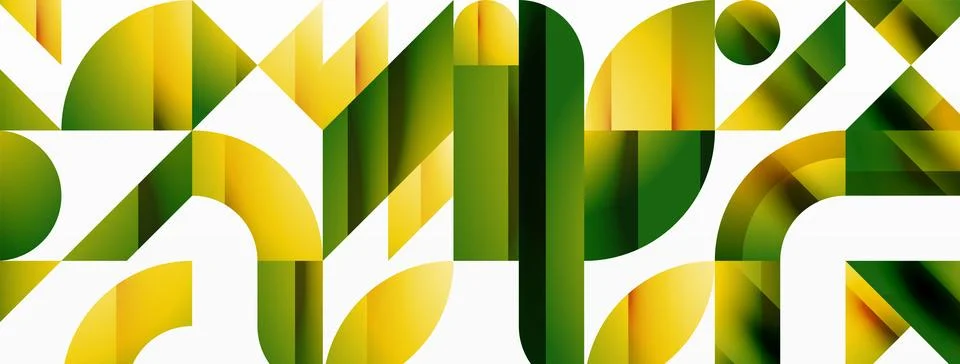 Triangle and circle minimalist composition. Simple elegance meets geometric Stockillustratie