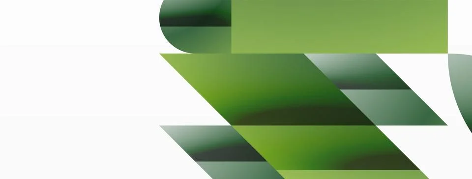 Triangle and circle minimalist composition. Simple elegance meets geometric Illustrazione stock