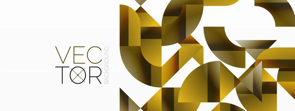 Triangle and circle minimalist composition. Simple elegance meets geometric Stockillustratie