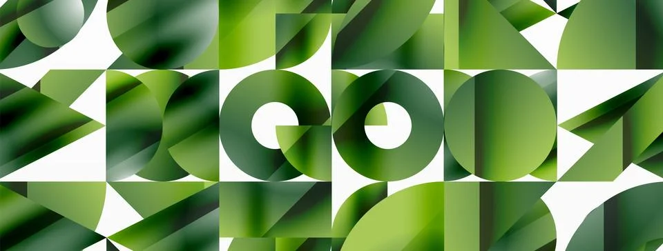 Triangle and circle minimalist composition. Simple elegance meets geometric イラスト素材