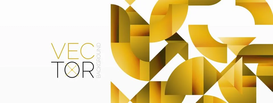 Triangle and circle minimalist composition. Simple elegance meets geometric Stockillustratie