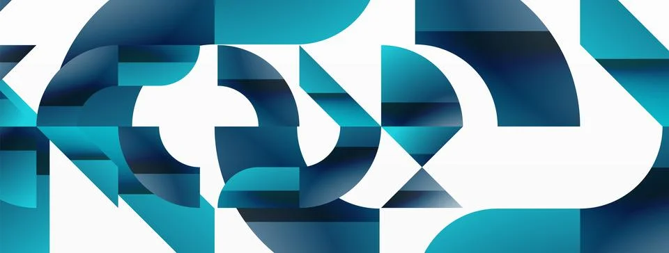 Triangle and circle minimalist composition. Simple elegance meets geometric Stockillustratie