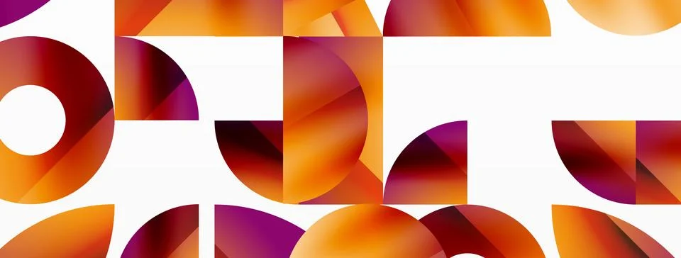 Triangle and circle minimalist composition. Simple elegance meets geometric イラスト素材
