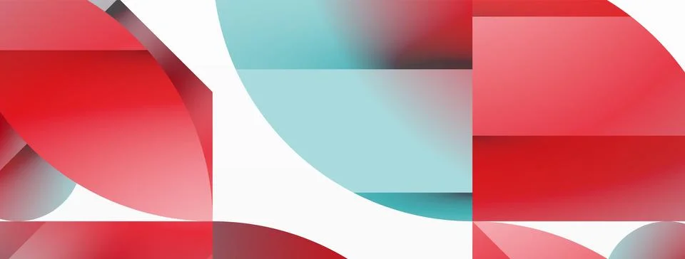 Triangle and circle minimalist composition. Simple elegance meets geometric Stockillustratie