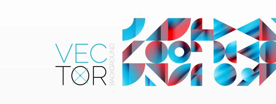 Triangle and circle minimalist composition. Simple elegance meets geometric Illustrazione stock