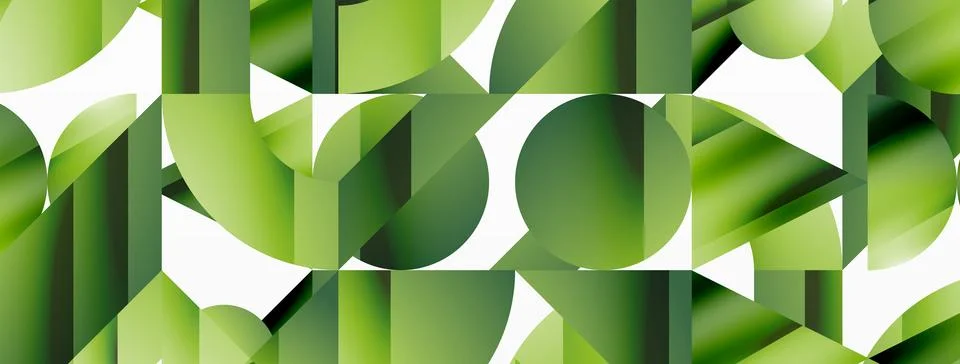 Triangle and circle minimalist composition. Simple elegance meets geometric 库存插图