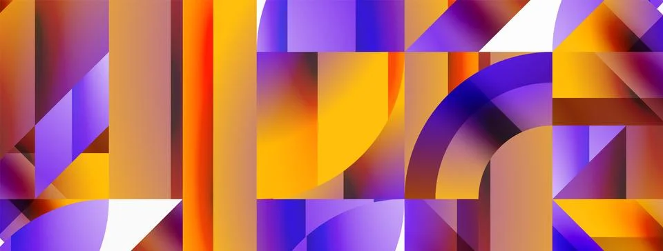 Triangle and circle minimalist composition. Simple elegance meets geometric イラスト素材