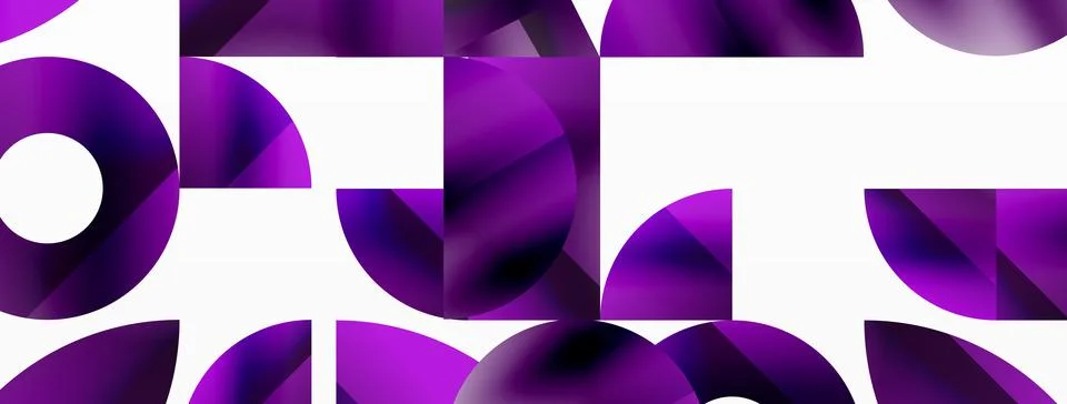 Triangle and circle minimalist composition. Simple elegance meets geometric Stockillustratie