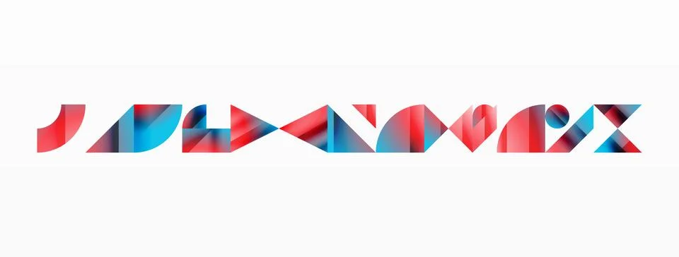 Triangle and circle minimalist composition. Simple elegance meets geometric Stock Illustration