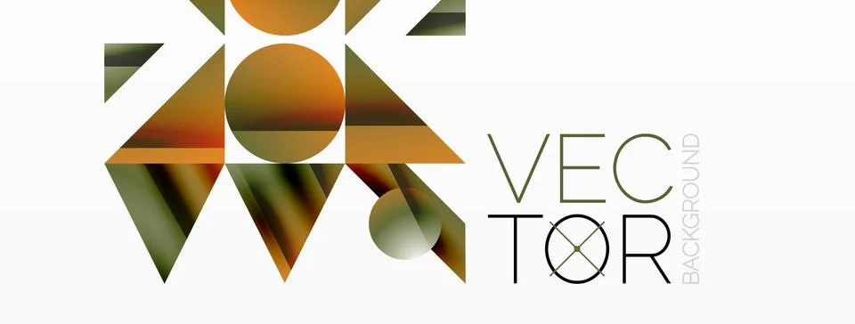 Triangle and circle minimalist composition. Simple elegance meets geometric 스톡 일러스트