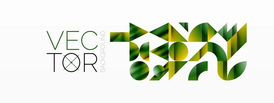 Triangle and circle minimalist composition. Simple elegance meets geometric Stock Illustration