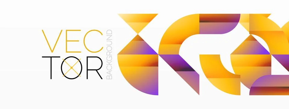 Triangle and circle minimalist composition. Simple elegance meets geometric 库存插图