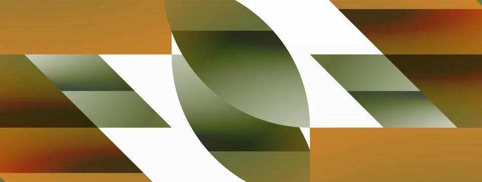 Triangle and circle minimalist composition. Simple elegance meets geometric Stockillustratie