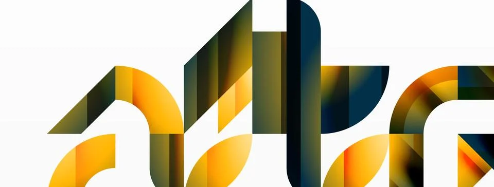 Triangle and circle minimalist composition. Simple elegance meets geometric Stockillustratie