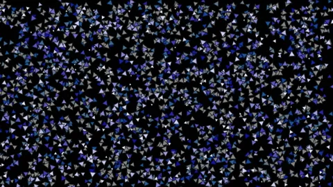 Triangle area animation blue gray Video stock 148252702