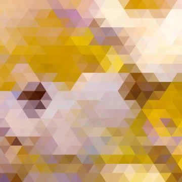 Triangle autumn color background. Stock Illustration