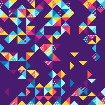 Triangle background. Abstract geometric polygonal image. Illustrazione stock
