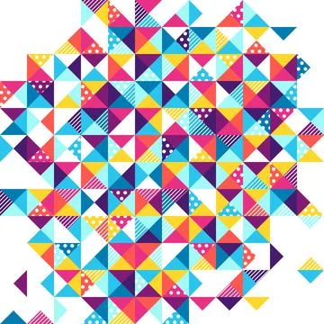 Triangle background. Abstract geometric polygonal image. Illustrazione stock