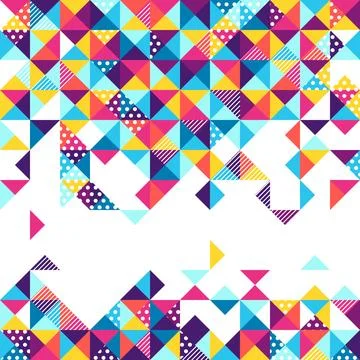 Triangle background. Abstract geometric polygonal image. 스톡 일러스트