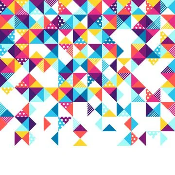 Triangle background. Abstract geometric polygonal image. 스톡 일러스트