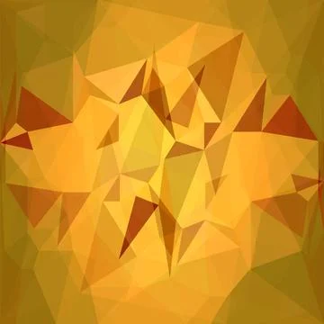 Triangle Background Abstract Orange Triangle Background. Orange Stone Text... 스톡 사진